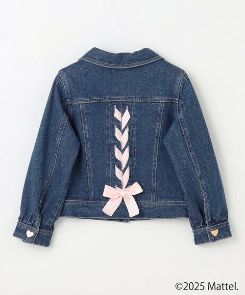 ANY / エニィ Gジャン・デニムジャケット | 【Barbie(TM)】リボン デニムジャケット | 詳細9