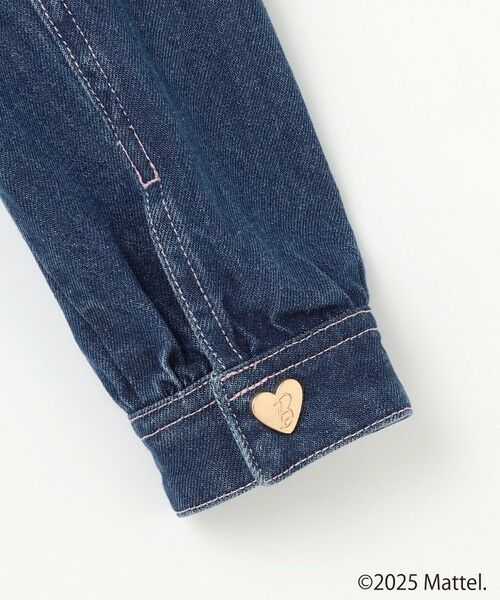 ANY / エニィ Gジャン・デニムジャケット | 【Barbie(TM)】リボン デニムジャケット | 詳細14