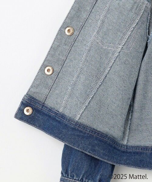 ANY / エニィ Gジャン・デニムジャケット | 【Barbie(TM)】リボン デニムジャケット | 詳細16
