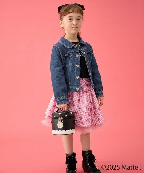 ANY / エニィ カットソー | 【Barbie(TM)】リボン 七分袖Tシャツ | 詳細4