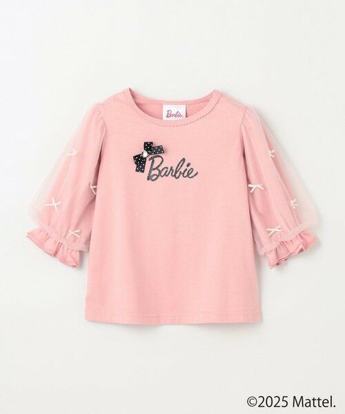 ANY / エニィ カットソー | 【Barbie(TM)】リボン 七分袖Tシャツ | 詳細10