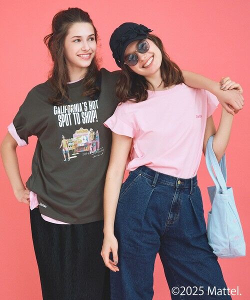 ANY / エニィ カットソー | 【Barbie(TM)】ロゴTシャツ | 詳細1