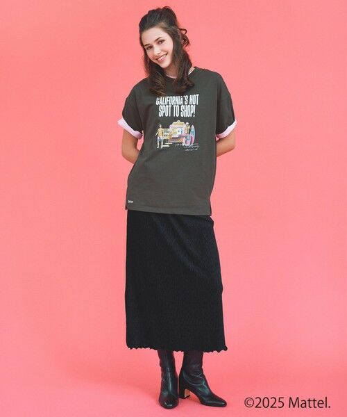 ANY / エニィ カットソー | 【Barbie(TM)】ロゴTシャツ | 詳細2