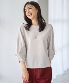 ANY / エニィ カットソー | コンフォータブル袖タックブラウス