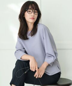 ANY / エニィ カットソー | コンフォータブル袖タックブラウス