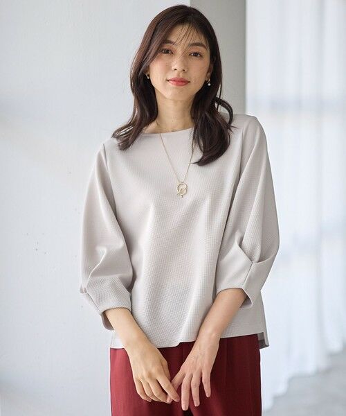 ANY / エニィ カットソー | コンフォータブル袖タックブラウス | 詳細2