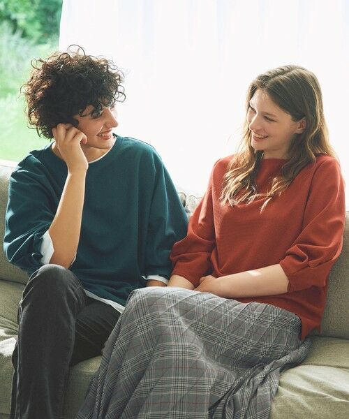 ANY / エニィ カットソー | コンフォータブル袖タックブラウス | 詳細14