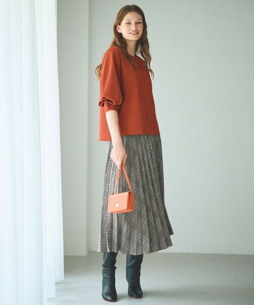 ANY / エニィ カットソー | コンフォータブル袖タックブラウス | 詳細13