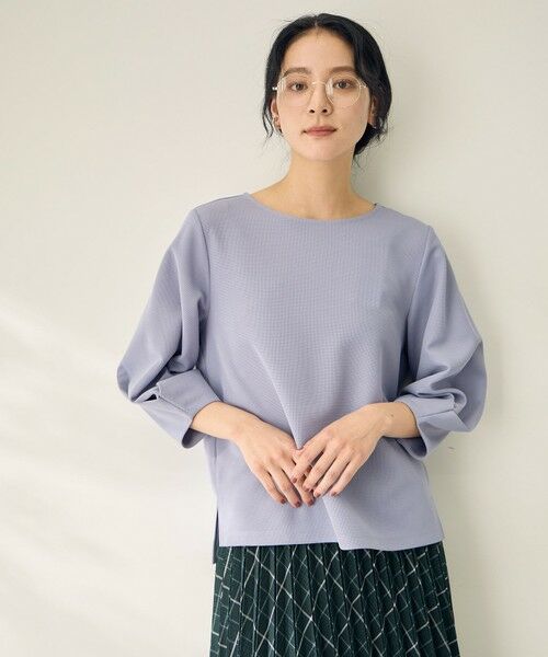 ANY / エニィ カットソー | コンフォータブル袖タックブラウス | 詳細24