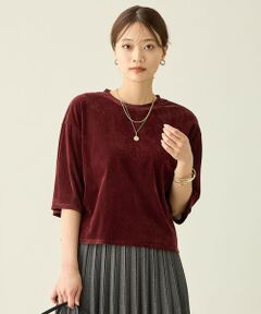 ANY / エニィ カットソー | チュールフロッキープルオーバー