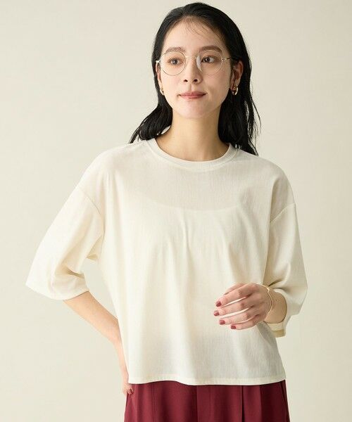 ANY / エニィ カットソー | チュールフロッキープルオーバー | 詳細1