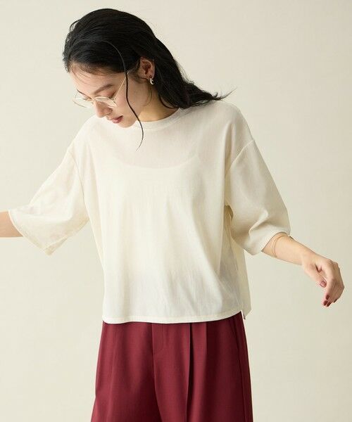 ANY / エニィ カットソー | チュールフロッキープルオーバー | 詳細2