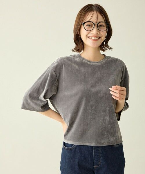 ANY / エニィ カットソー | チュールフロッキープルオーバー | 詳細20