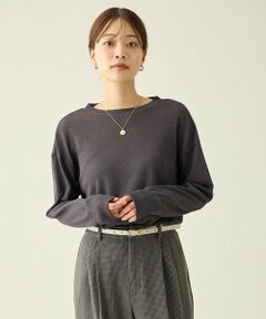 ANY / エニィ カットソー | シアーワッフルロングスリーブTシャツ