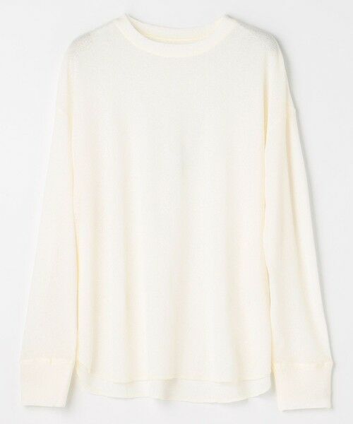 ANY / エニィ カットソー | シアーワッフルロングスリーブTシャツ | 詳細5