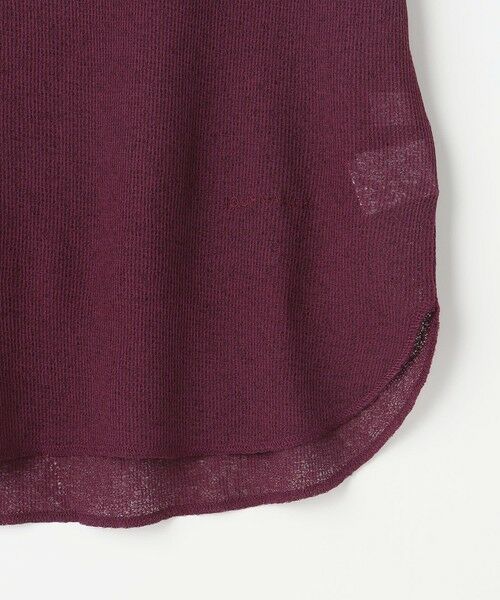 ANY / エニィ カットソー | シアーワッフルロングスリーブTシャツ | 詳細13