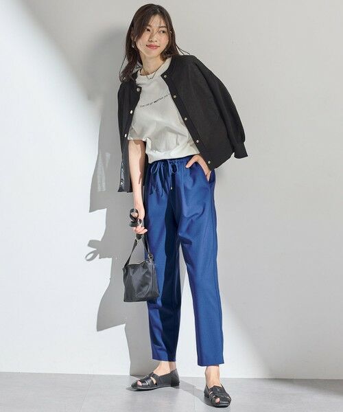 ANY / エニィ カットソー | 【洗濯機可/接触冷感/UVケア】オーガビッツロゴテールＴシャツ | 詳細4