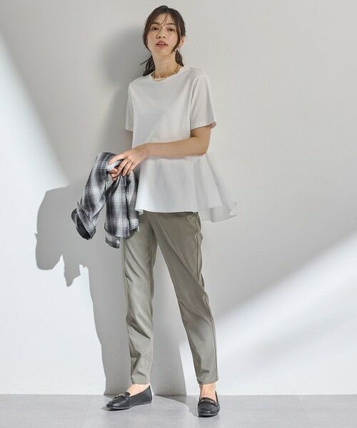 ANY / エニィ カットソー | 【洗濯機可】コンビネーションイレヘムカットソー | 詳細5