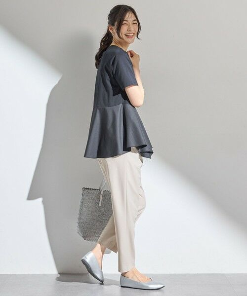 ANY / エニィ カットソー | 【洗濯機可】コンビネーションイレヘムカットソー | 詳細10