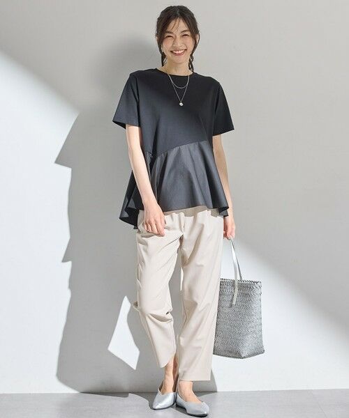 ANY / エニィ カットソー | 【洗濯機可】コンビネーションイレヘムカットソー | 詳細11