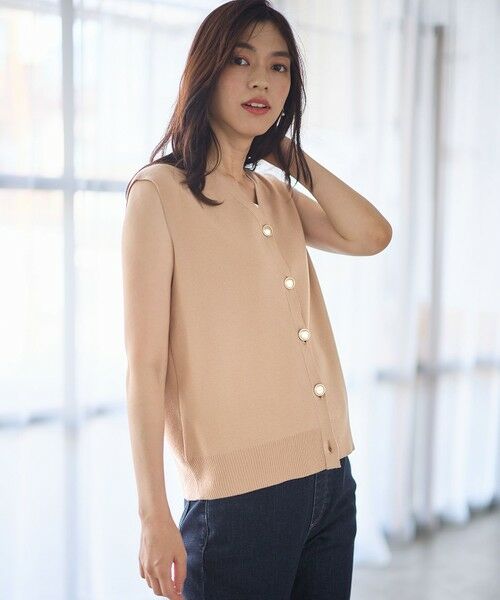 ANY / エニィ ベスト | メタルボタンニットベスト | 詳細6