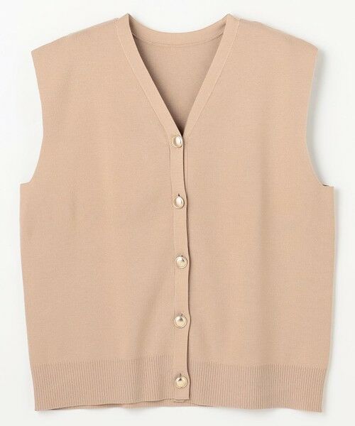 ANY / エニィ ベスト | メタルボタンニットベスト | 詳細9
