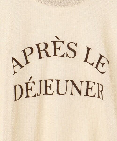 ANY / エニィ ニット・セーター | 【2SET】シアーロゴニット×タンクトップセット | 詳細13