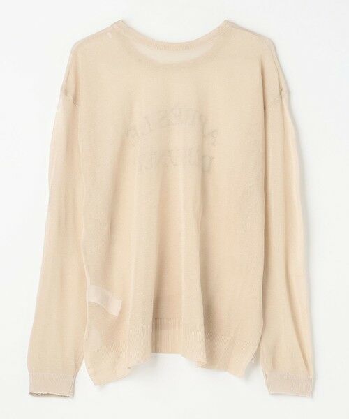 ANY / エニィ ニット・セーター | 【2SET】シアーロゴニット×タンクトップセット | 詳細16