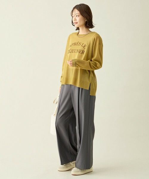 ANY / エニィ ニット・セーター | 【2SET】シアーロゴニット×タンクトップセット | 詳細29