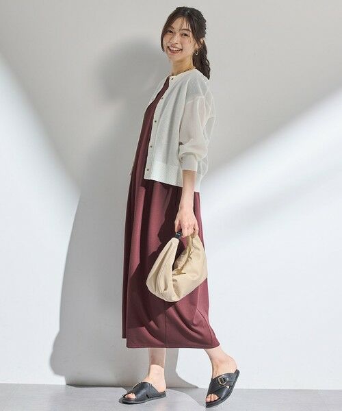 ANY / エニィ カーディガン・ボレロ | シアーニットショートカーディガン | 詳細3