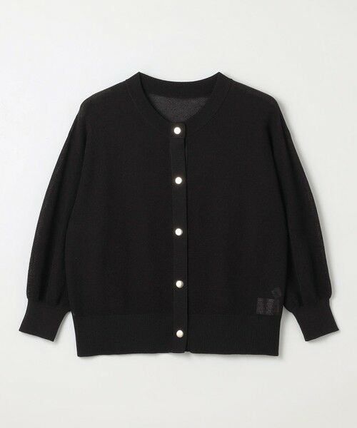 ANY / エニィ カーディガン・ボレロ | シアーニットショートカーディガン | 詳細11