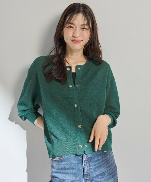 ANY / エニィ カーディガン・ボレロ | シアーニットショートカーディガン | 詳細23