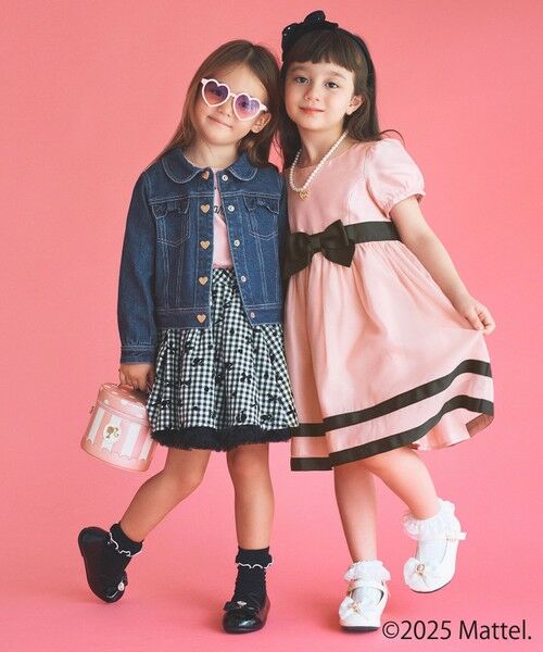 【mirei】お人形モチーフエプロンドレス ワンピース Dear Darling fashion for dolls「レースエプロン付きワンピース