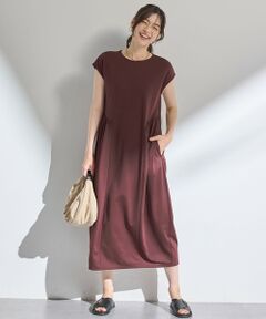 ANY / エニィ ロング・マキシ丈ワンピース | 【洗濯機可】ライトポンチコクーンワンピース