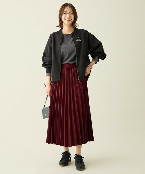 ANY / エニィ ロング・マキシ丈スカート | 【新色追加/ウエストゴム】ウーリッシュプリーツスカート | 詳細13