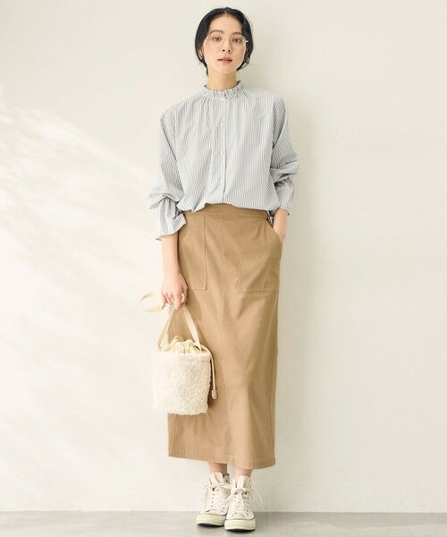 ANY / エニィ シャツ・ブラウス | エニィファンクションハイネックブラウス | 詳細9