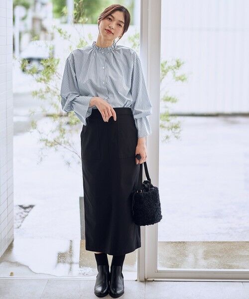 ANY / エニィ シャツ・ブラウス | エニィファンクションハイネックブラウス | 詳細13