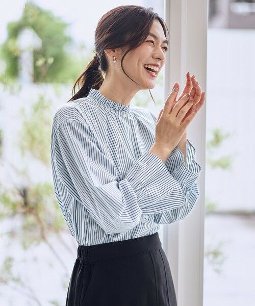 ANY / エニィ シャツ・ブラウス | エニィファンクションハイネックブラウス | 詳細14