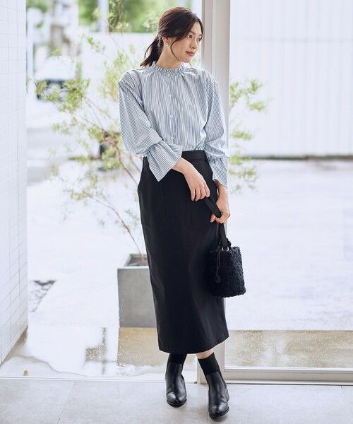 ANY / エニィ シャツ・ブラウス | エニィファンクションハイネックブラウス | 詳細16