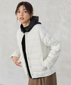 フレンチダウンショートコート