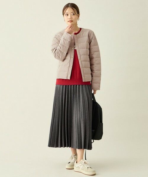 手洗い可/撥水】フレンチダウンショートコート （ダウン