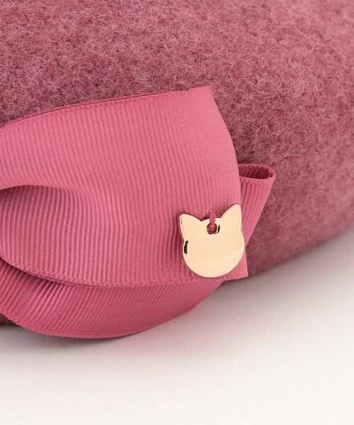 ANY / エニィ ハンチング・キャスケット・ベレー帽 | ネコチャーム付きリボンベレー帽 | 詳細14