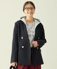 ANY / エニィ テーラードジャケット | ウーリッシュＷブレストジャケット