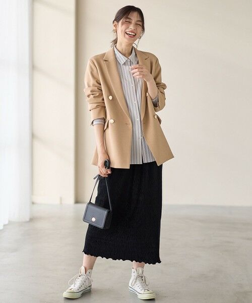 ANY / エニィ テーラードジャケット | ウーリッシュＷブレストジャケット | 詳細3