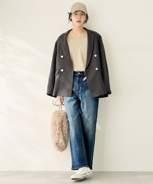 ANY / エニィ テーラードジャケット | ウーリッシュＷブレストジャケット | 詳細25