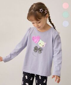 ANY / エニィ カットソー | ミラクルスパンコール 長袖Tシャツ