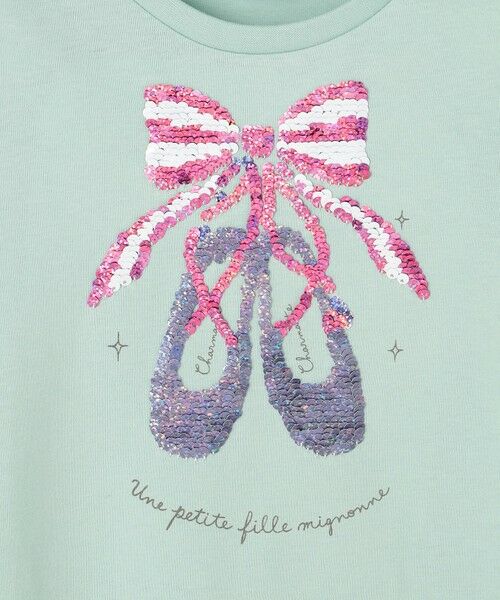 ANY / エニィ カットソー | ミラクルスパンコール 長袖Tシャツ | 詳細13