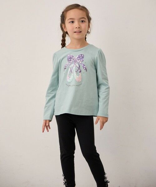 ANY / エニィ カットソー | ミラクルスパンコール 長袖Tシャツ | 詳細8