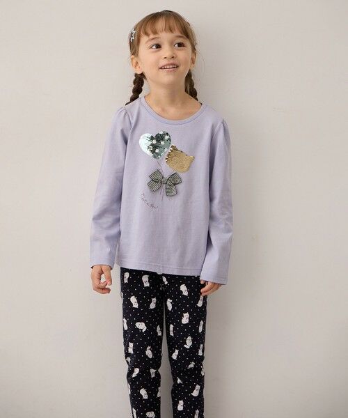 ANY / エニィ カットソー | ミラクルスパンコール 長袖Tシャツ | 詳細22