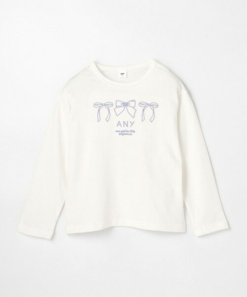 ANY / エニィ カットソー | 【Good Price】 ANY刺繍 長袖Tシャツ | 詳細4